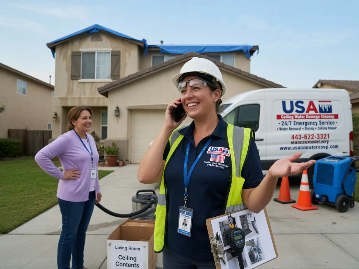 Ceiling Water Damage Restoration Milladore, WI FAQs